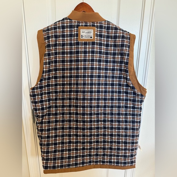 OUTLANDER Men’s Barn Vest, Tan, in XXL - Picture 8 of 8